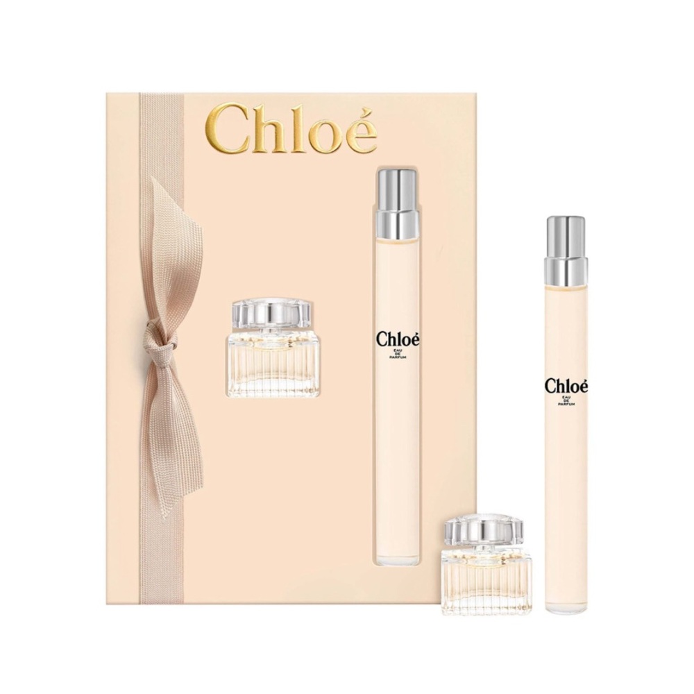Chloé Eau de Parfum Gift Set - .17 fl oz Mini Splash & .33 fl oz Purse Spray NIB